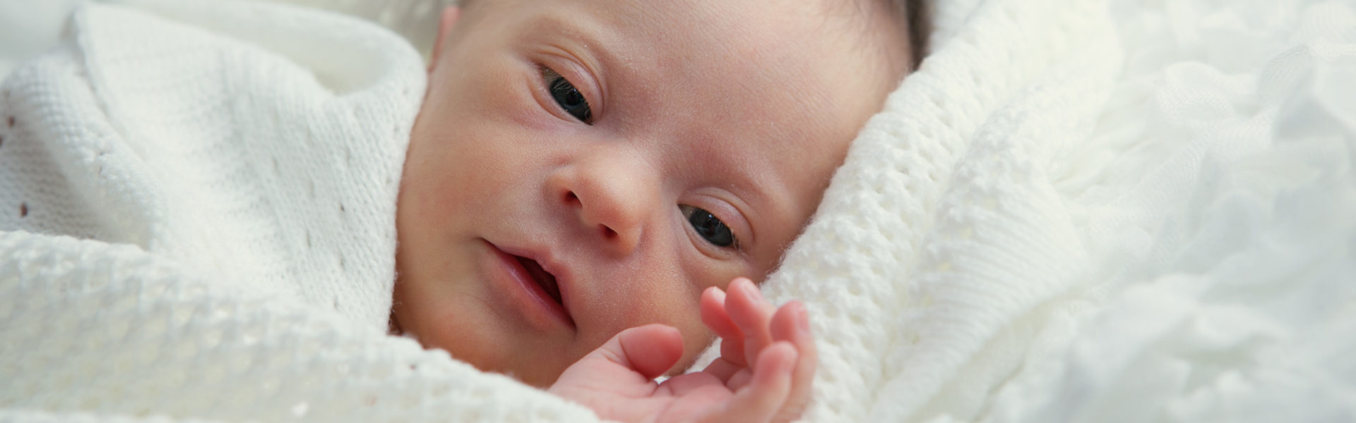 Visage d'un bébé