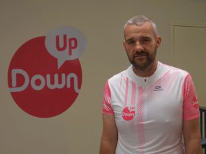 Il engloutira les cent kilomètres de Millau, en faveur de l’intégration et des actions de Down Up.