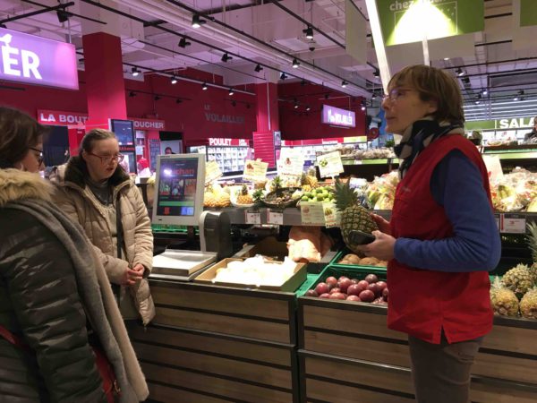 Etal de fruits & légumes Auchan 12