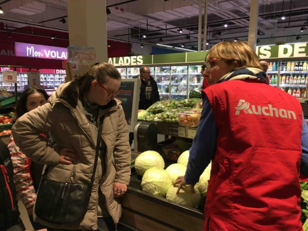 Etal de fruits & légumes Auchan 46